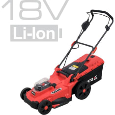 Yato 2 x 18V 43 cm + 2x4.0 Ah akku ja laturi akkuruohonleikkuri