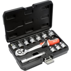 Yato Socket set 12 pieces, 1/2" 45589 mm