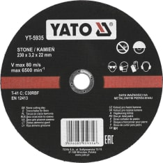 Yato 230x3.2 mm katkaisulaikka kivelle