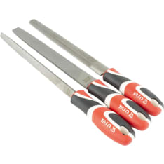 Yato 250 mm 3-piece with component handles metal file set