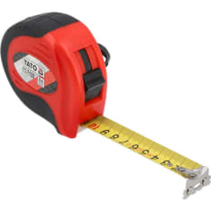 Yato 8 m x 25 mm ABS plastic case with magnet for roll measure