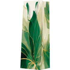 Premium gift bag for bottle leaves 12 x 37 x 10 cm 1 pc/pack