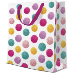 Pompom 26x33x13cm lahjakassi