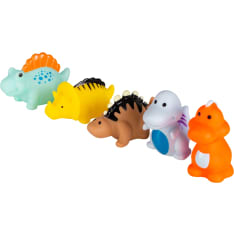 Akuku Dinosaurs 5 pcs bath toy