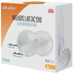 Akuku Disposable breast pads ultra thin 30 pcs