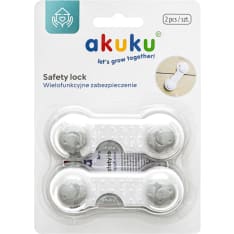 Akuku harmaa 2 kpl turvasalpa