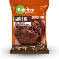 Balviten Gluteeniton 65g tuplasuklaamuffinssi
