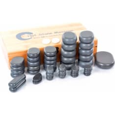 Habys hot stone massage set, 45 pcs.