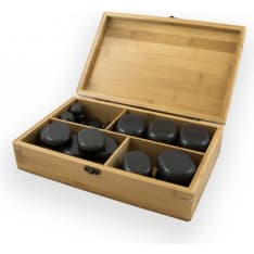 Habys hot stone massage set, 36 pcs.