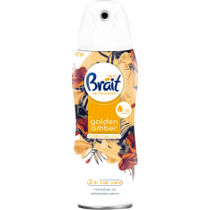 Brait dry mist air freshener golden amber 300ml