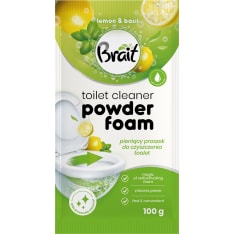 Brait Vulcano 100g foaming toilet power cleaning powder
