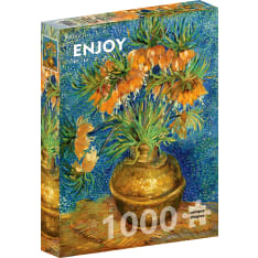 ENJOY Vincent Van Gogh: Fritillaries in a Copper Vase 1000p puzzle