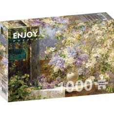 ENJOY Marie Egner: In the Blossoming Bower 1000p puzzle