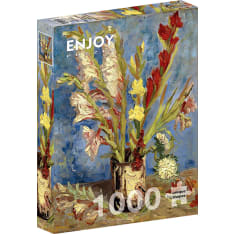 ENJOY Vincent Van Gogh: Vase with Gladioli and Chinese Asters 1000p puzzle