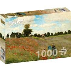 ENJOY Claude Monet: Poppy Field 1000p puzzle