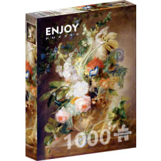 ENJOY Vase with Flowers 1000p puzzle