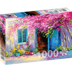 ENJOY Blooming Courtyard 1000p puzzle