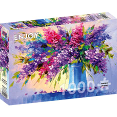 ENJOY Bouquet of Lilacs in a Vase 1000p puzzle