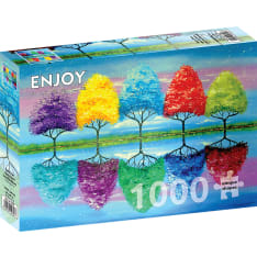 ENJOY Each Tree Has Its Own Colorful History 1000p puzzle