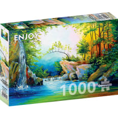 ENJOY In the Woods near the Waterfall 1000p puzzle