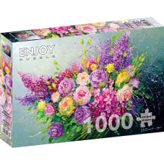 ENJOY A Bouquet of Roses for Her 1000p puzzle