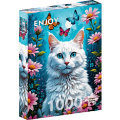 ENJOY White Cat 1000p puzzle