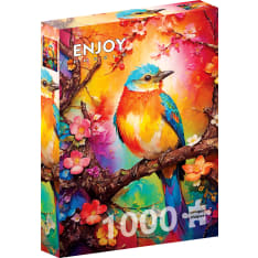 ENJOY Colorful Birdie 1000p palapeli