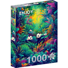 ENJOY Panda Haven 1000p puzzle