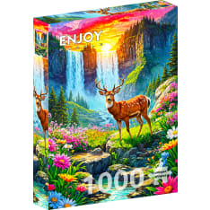 ENJOY Deer Paradise 1000p puzzle