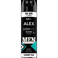 Alex Men XXL Sensitive 250ml miesten deo spray