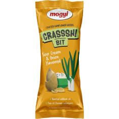 Crasssh Sour Cream & Onion 70 g kuivapaahdetut kuoritut auringonkukansiemenet