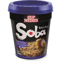 Nissin Soba Cup Yakitori Chicken 89g nuudeli