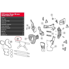 Leatt Strap kit all C-Frame pair L/XL