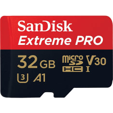 SanDisk Extreme Pro UHS-I U3 32GB microSD memory card