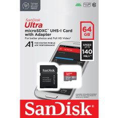 SanDisk Ultra 64 GB microSDXC muistikortti