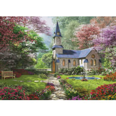Eurographics Dominic Davison - Blooming Garden 1000p jigsaw puzzle