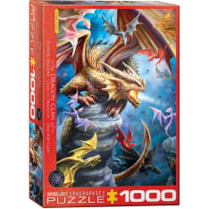 Eurographics Anne Stokes - Dragon Clan 1000p puzzle