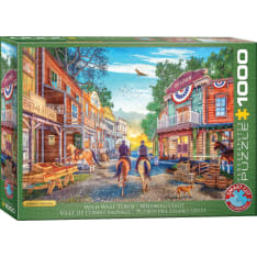 Eurographics Wild West Country by D.Davison 1000p jigsaw puzzle