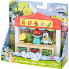 Bluey Farmers Market Playset