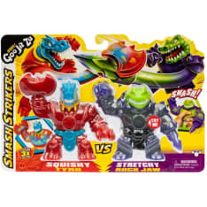 Goo Jit Zu Smash Strikers Tyro Vs Rock Jaw venyvä hahmo