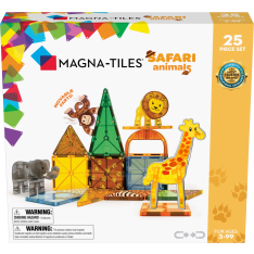 Magna-Tiles Safari Animals 25 magneettinen rakennussarja