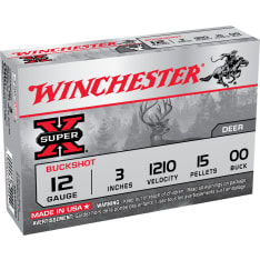 Winchester SX 0  Buck 12/70 10 kpl 12 7,6mm patruuna