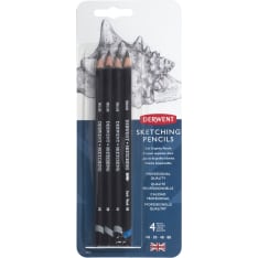 Derwent Sketching 4 kpl luonnoskynä
