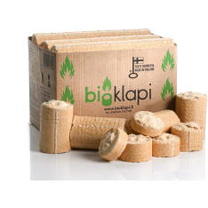 Bioklapi 13 kg puubriketti