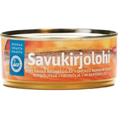 Pielinen Fish Processing 160g/110g smoked salmon in rapeseed oil