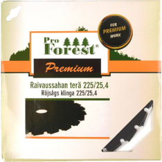 Pro Forest 225/25,4mm raivaussahan terä