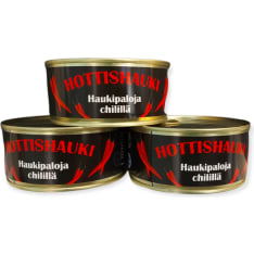 Puruveden Hottishauki 280/225g haukipaloja chilillä