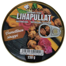 Chef Kalle 230g meatballs in sauce - Velvety mustard