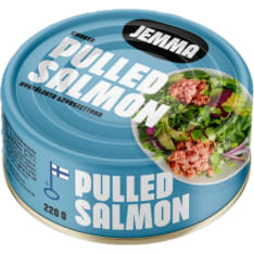 Jemma Pulled Salmon 220 g savulohisäilyke