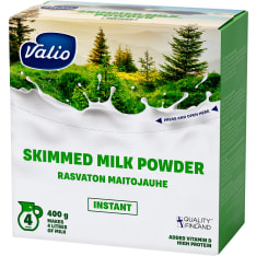 Valio Instant 400g rasvaton maitojauhe